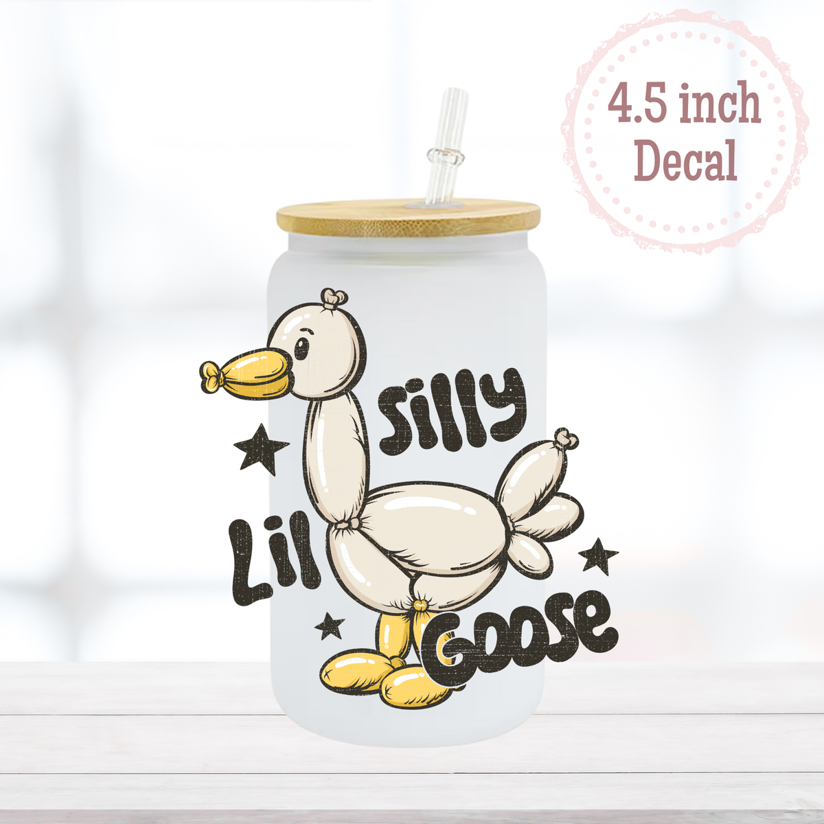 Lil Goose UVDTF Decal