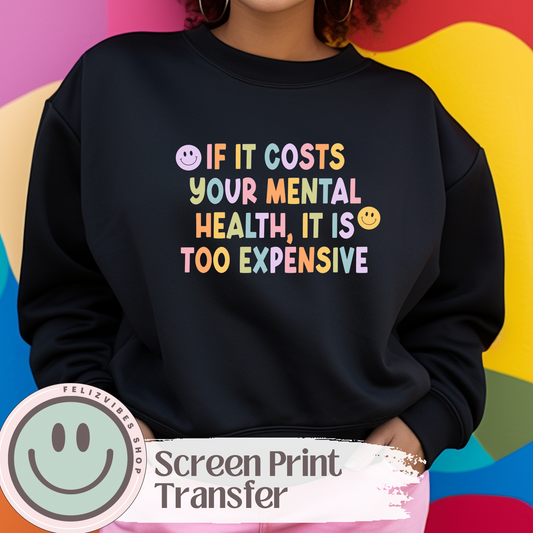Mental Health Screen Print