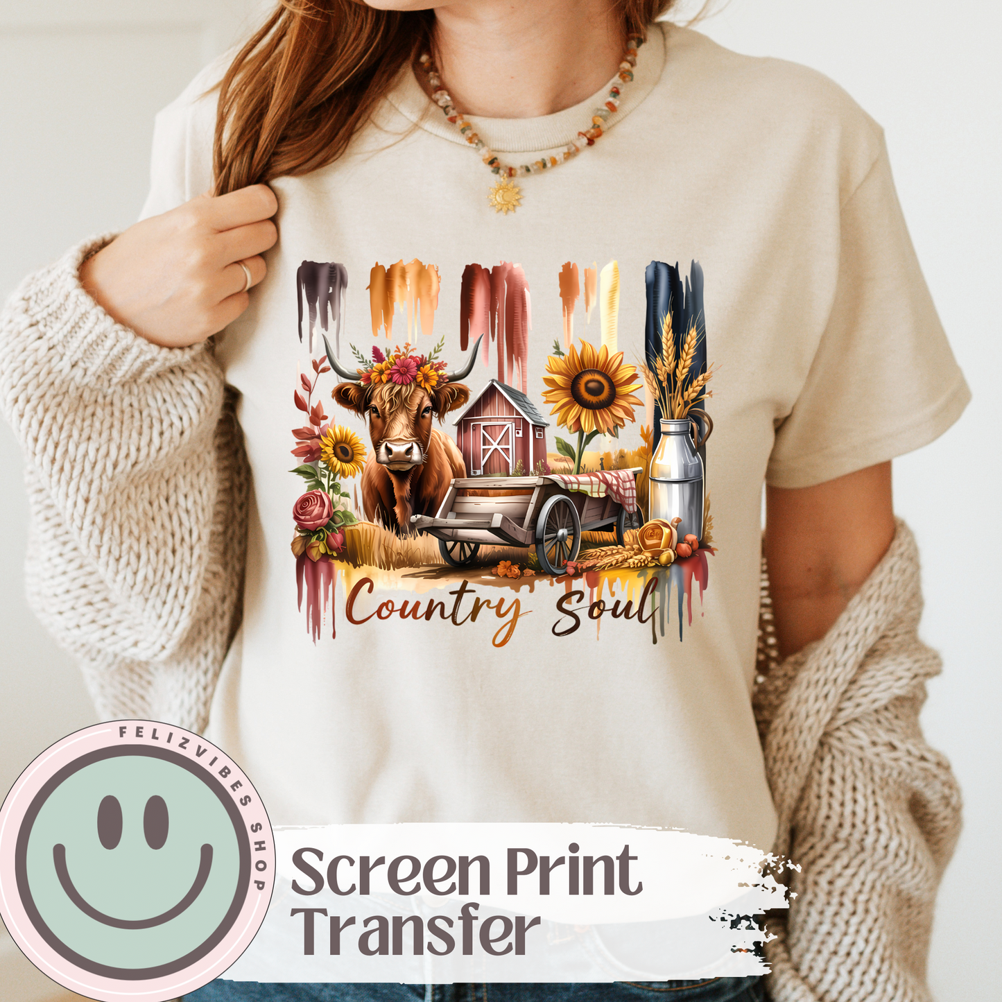 Country Soul Screen Print
