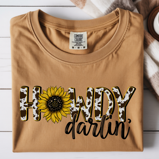 Howdy Darlin DTF Print