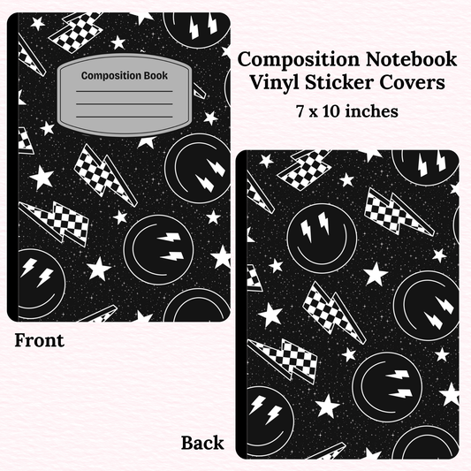 Smileys Notebook Vinyl Cover