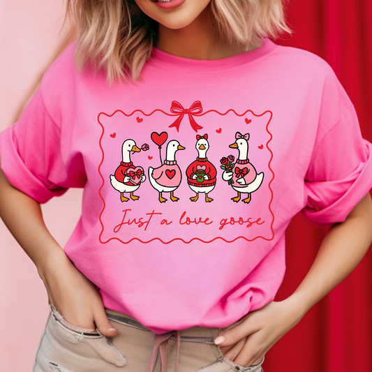 Love Goose DTF Print