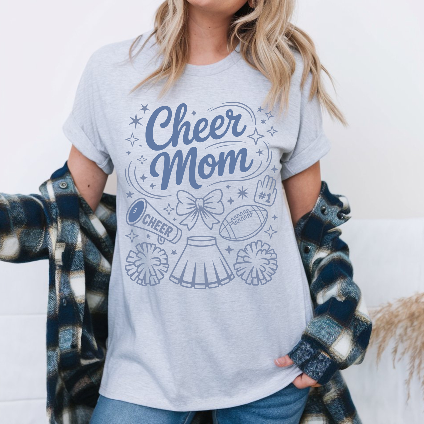 Cheer Mom DTF Print