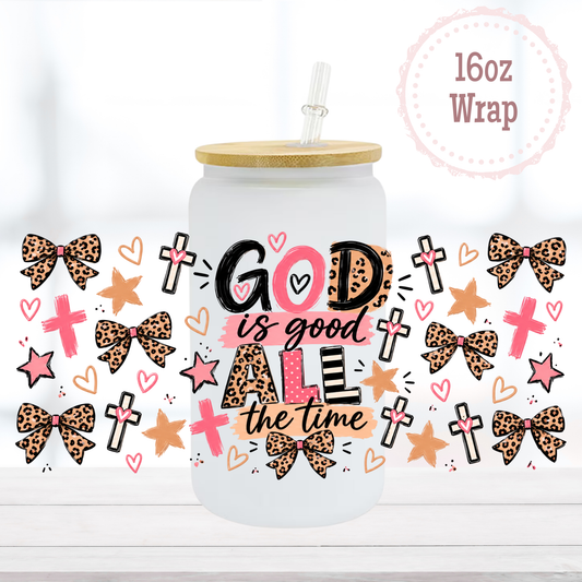 God is Good 16oz UVDTF Cup Wrap
