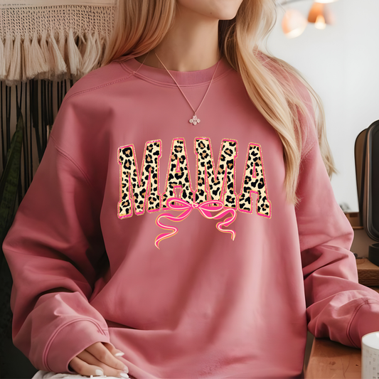 Animal Print Mama DTF Print
