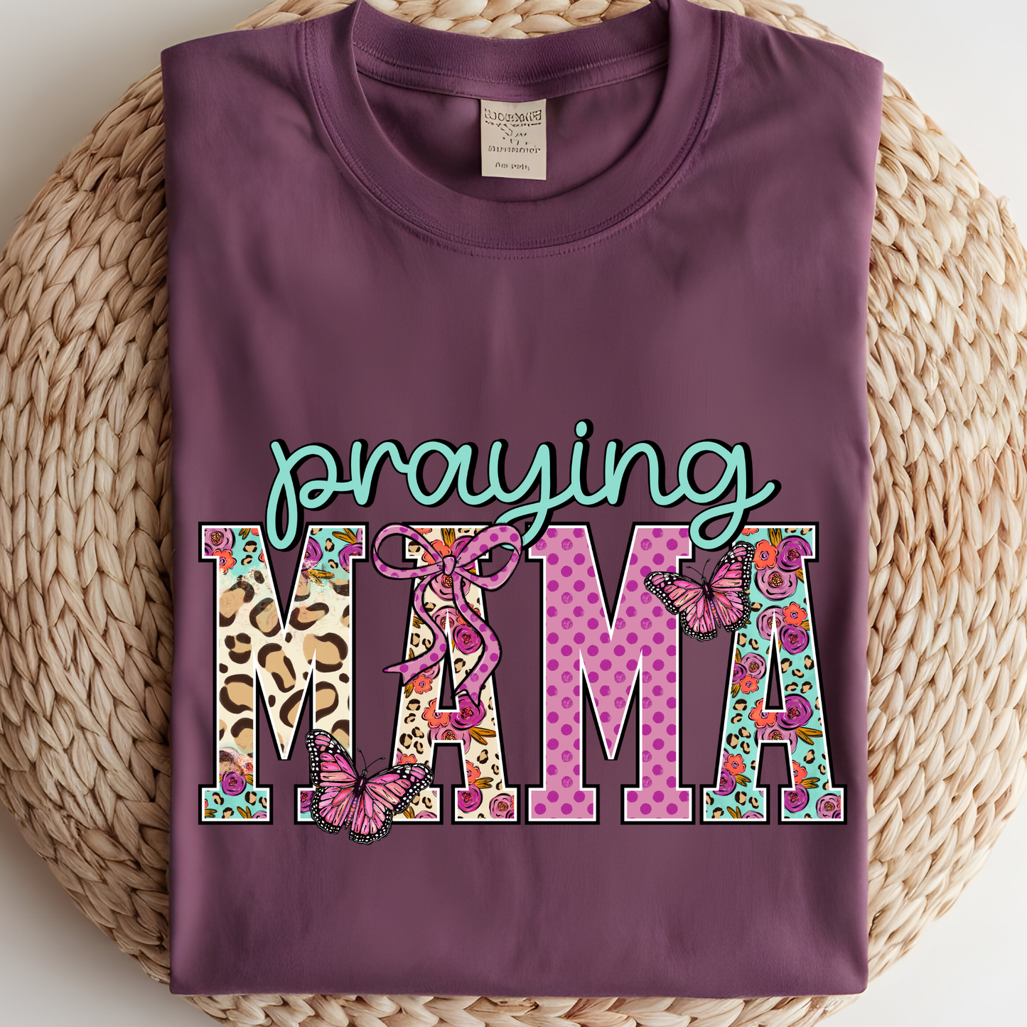 Praying Mama DTF Print