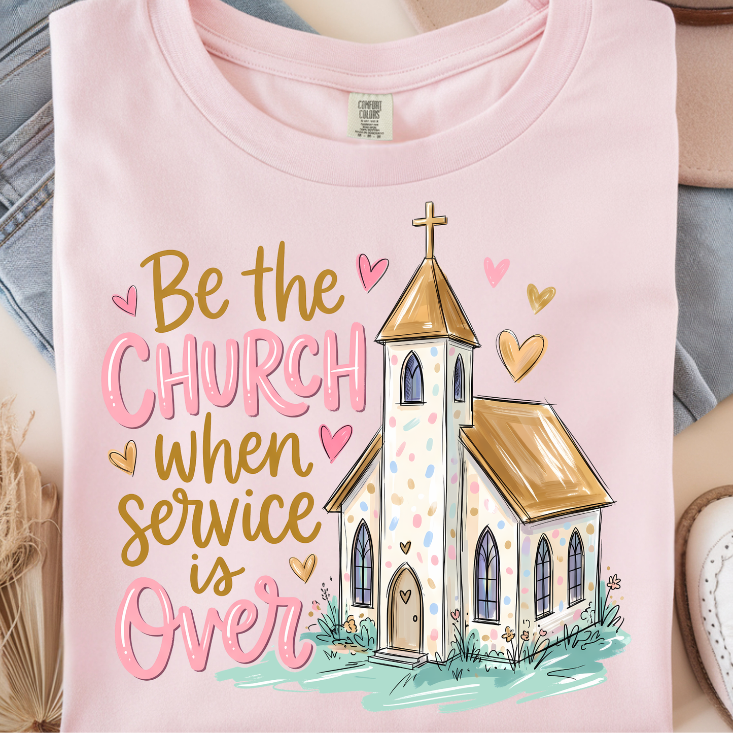 Be the Church DTF Print