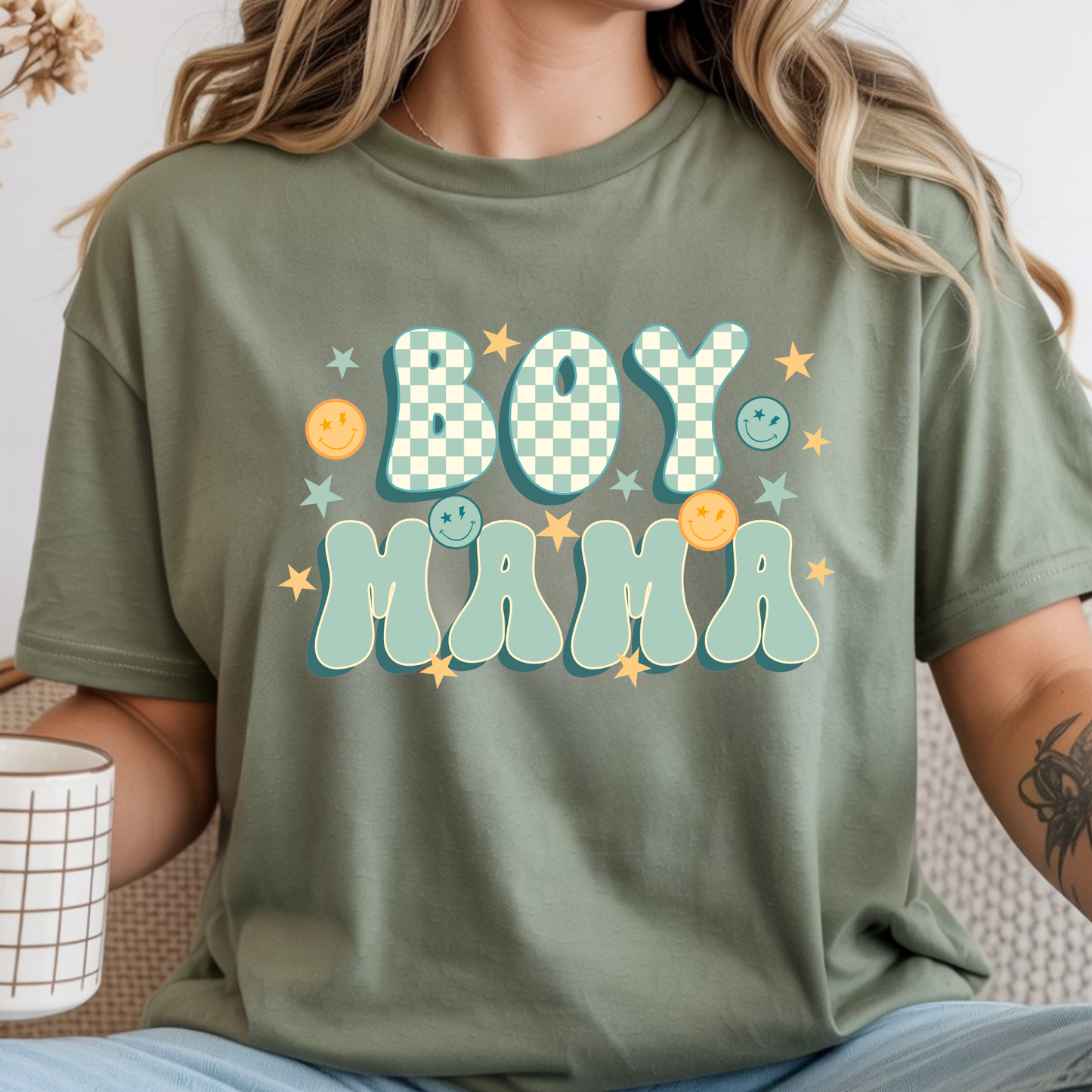 Boy Mama DTF Print
