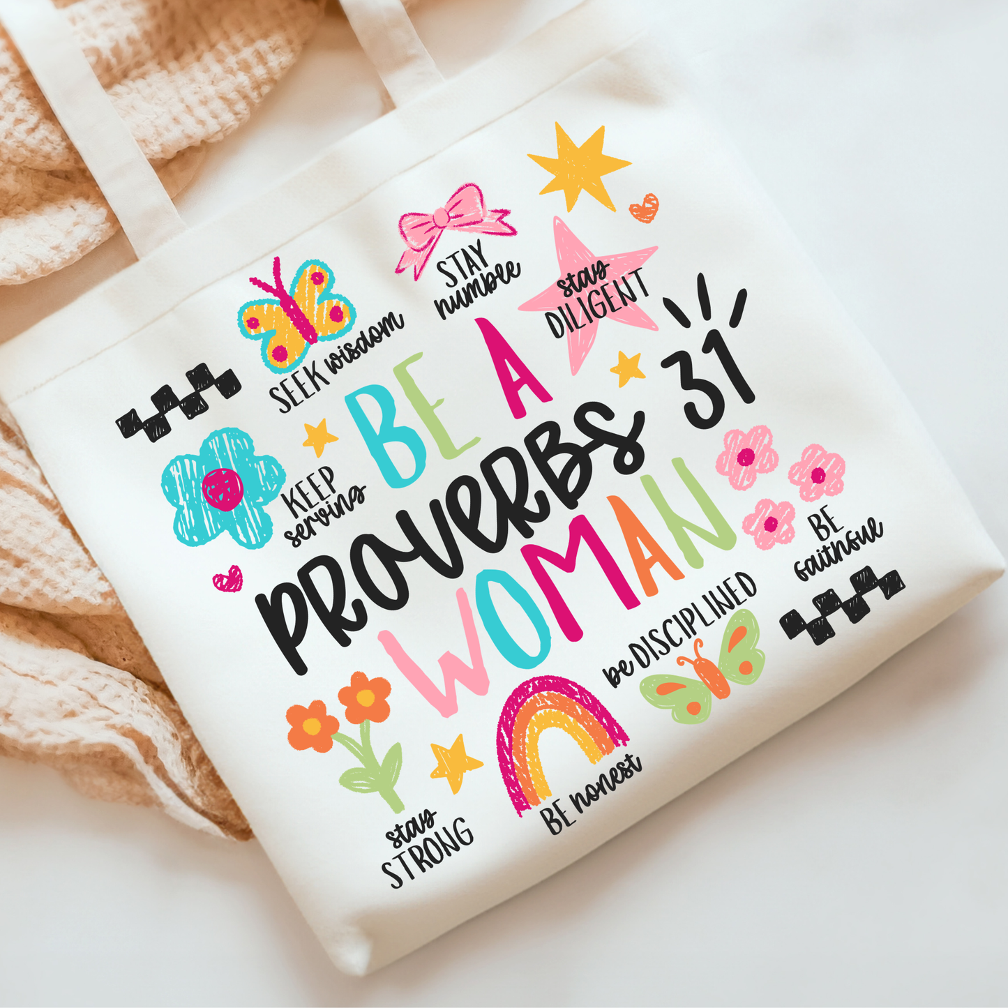 Be a Proverbs 31 Woman DTF Print