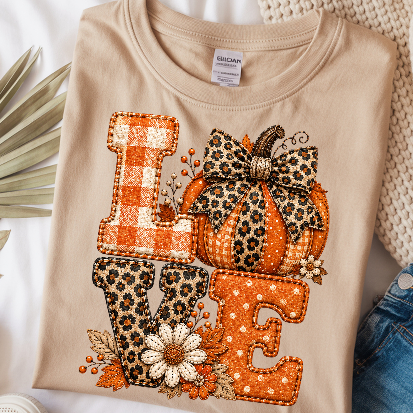 Love Pumpkins DTF Print