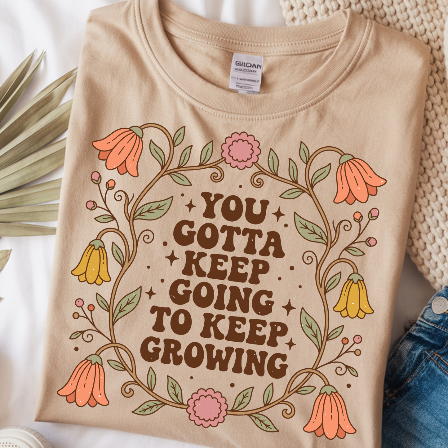 Keep Growing DTF Print