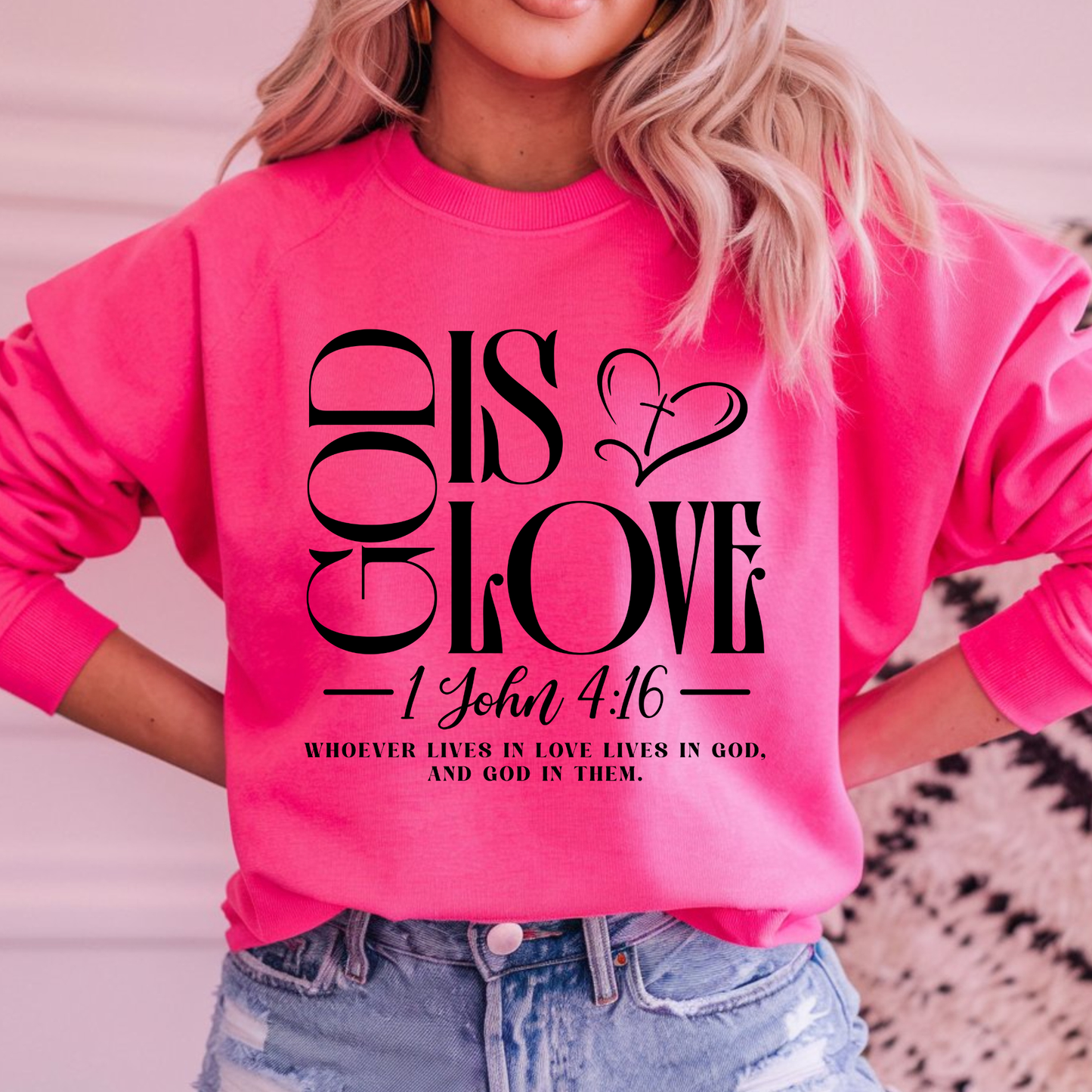 God is Love DTF Print