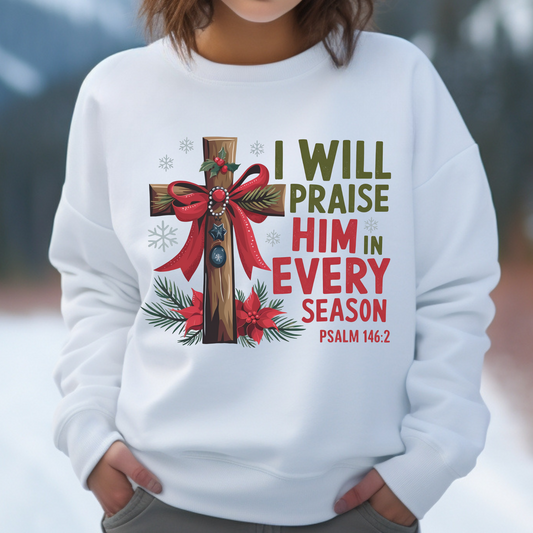 I Will Praise Him DTF Print