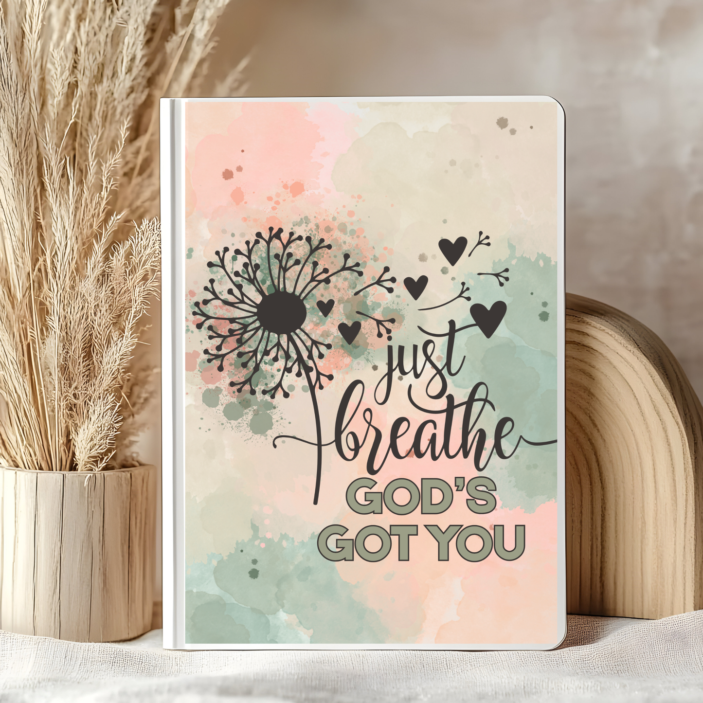 Just Breathe A5 Notebook Decal