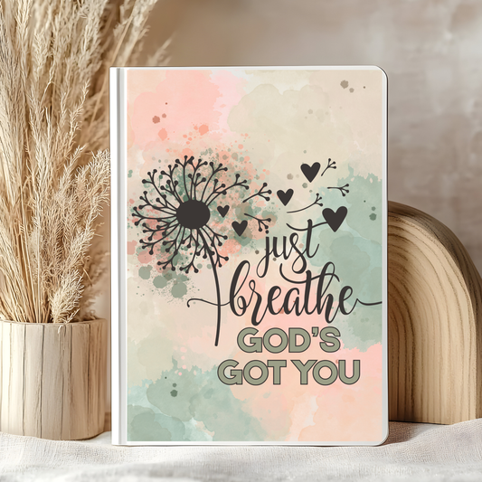 Just Breathe A5 Notebook Decal