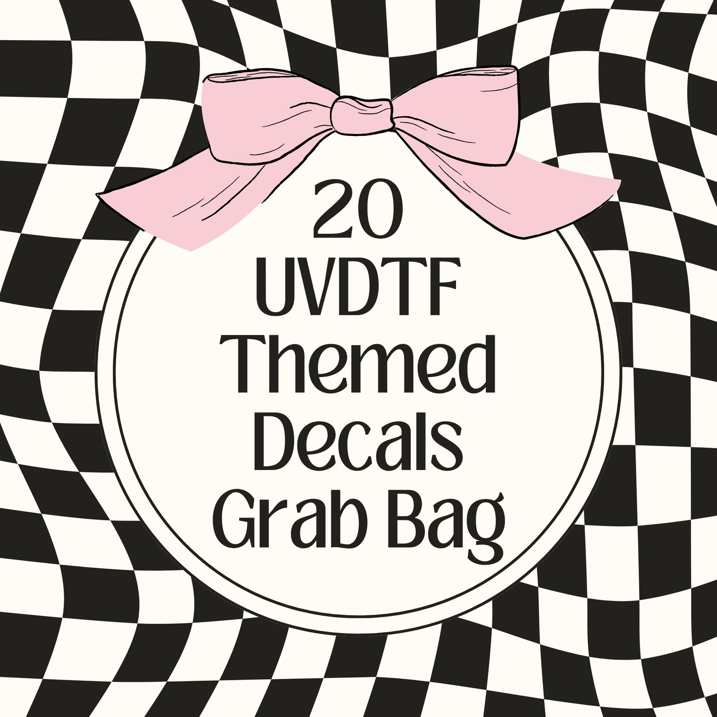 20 Themed UVDTF Decals Grab Bags