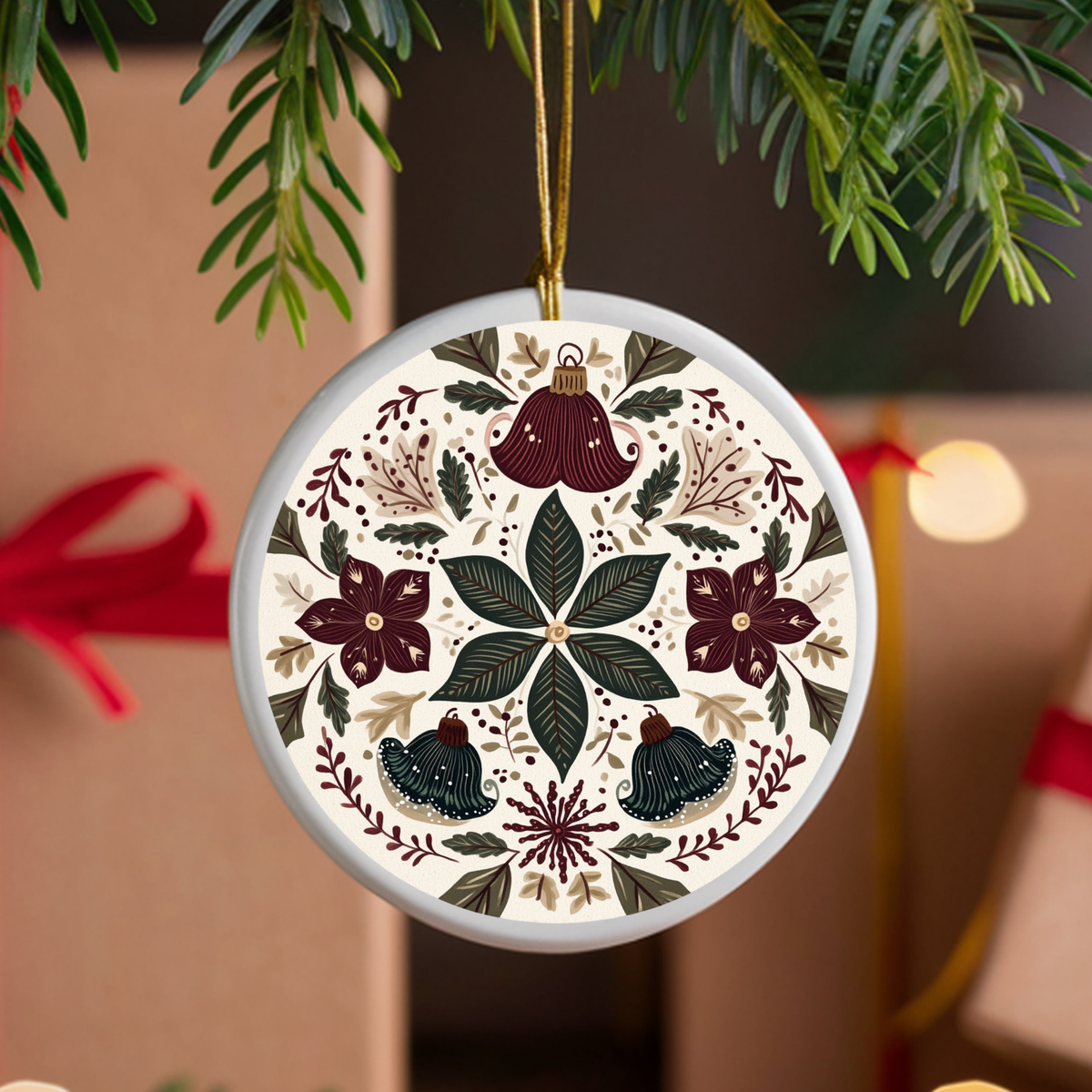 Floral UVDTF Ornament Decal