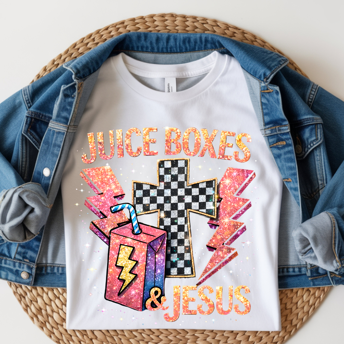 Juice Boxes & Jesus Kids DTF Print