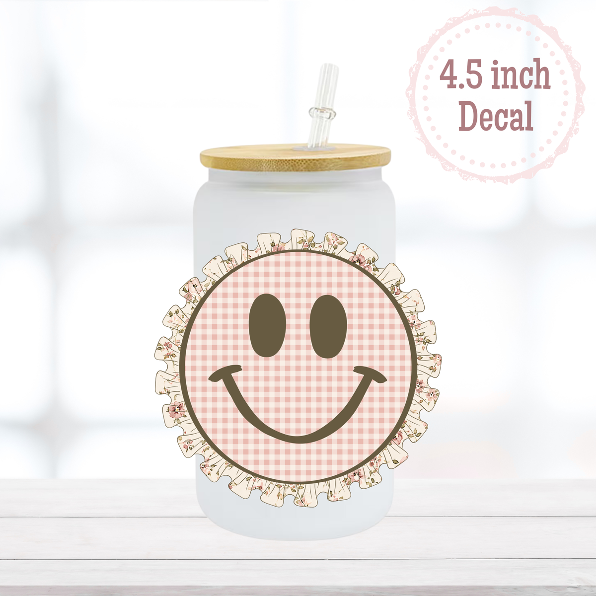 Vintage Smiley UVDTF Decal
