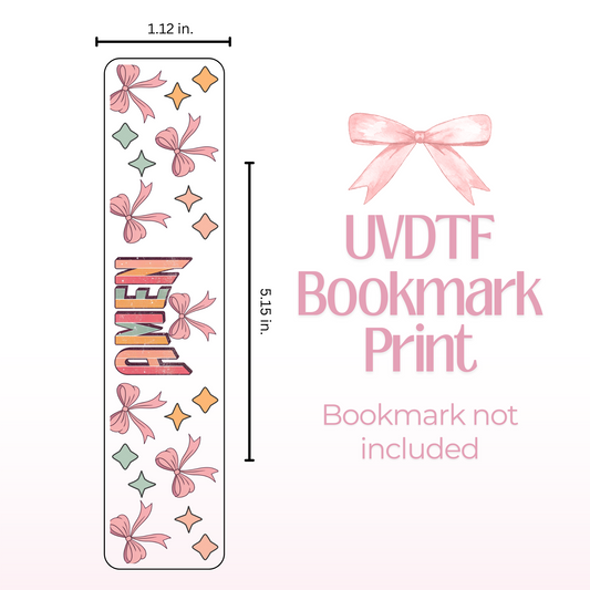 Amen Double Sided Bookmark