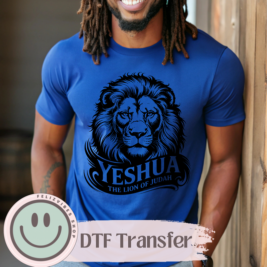 Yeshua Lion DTF Print