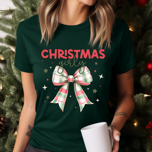 Christmas Girly DTF Print