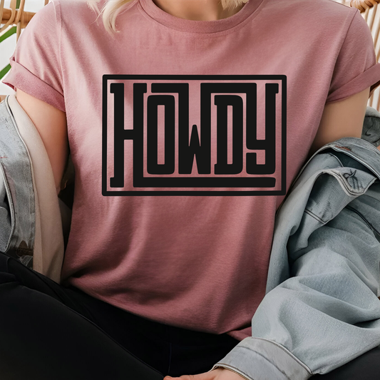Howdy DTF Print