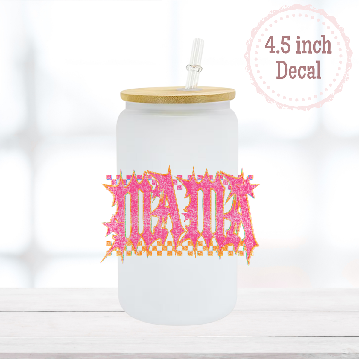 Pink Mama UVDTF Decal