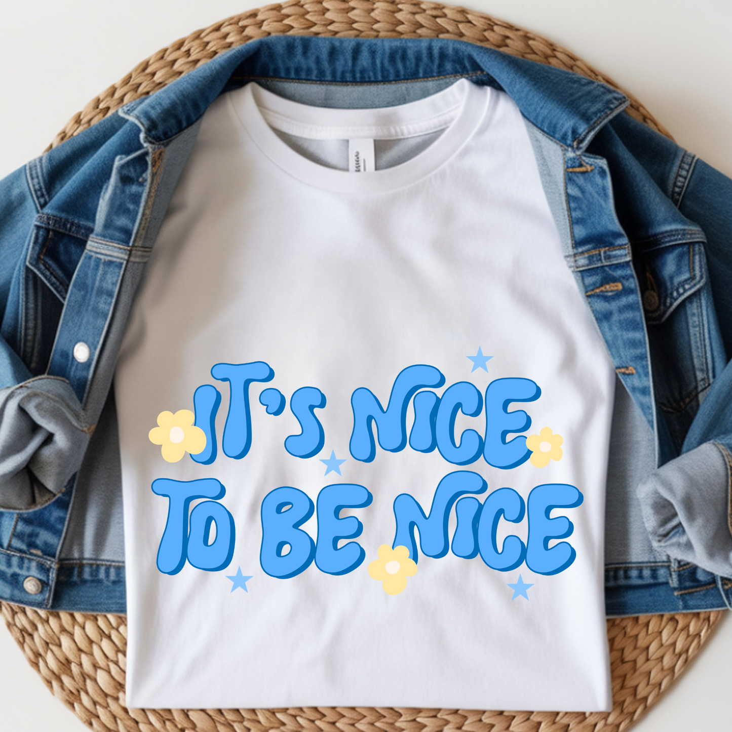 It's Nice to be NiceDTF Print Adult & Kids