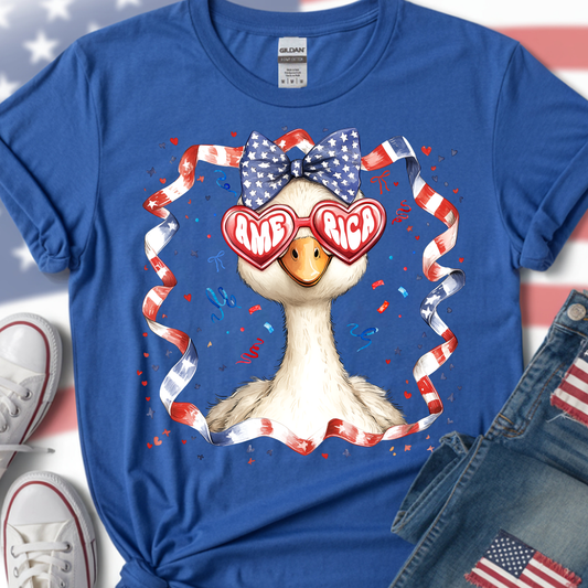 Patriotic Goose DTF Print