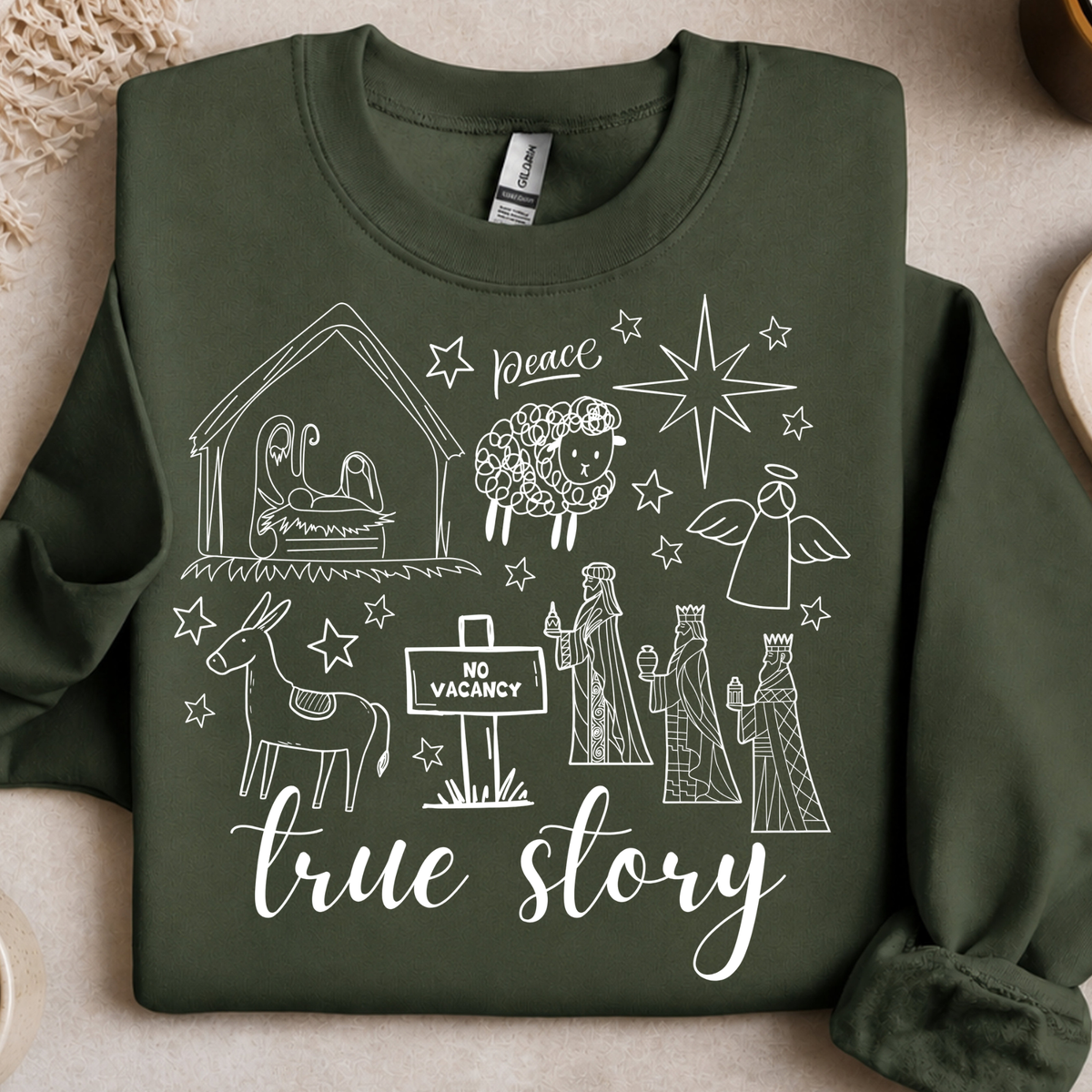 True Story DTF Print