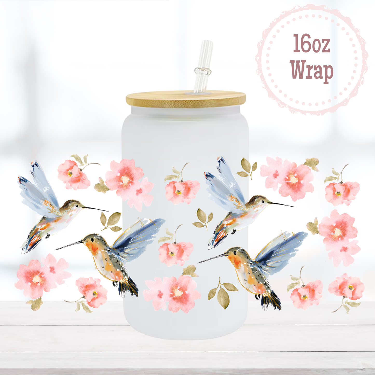Birds 16oz UVDTF Cup Wrap