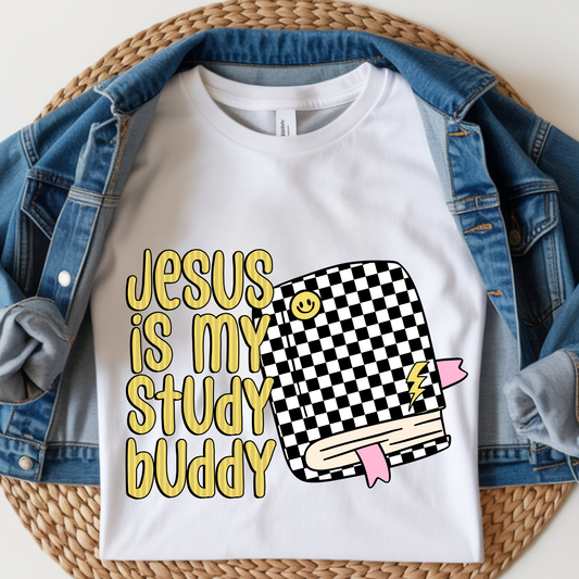 Jesus Study Buddy Kids DTF Print