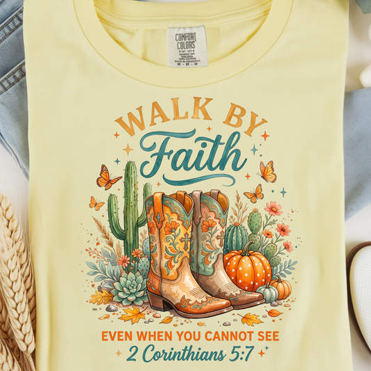 Walk by Faith DTF Print