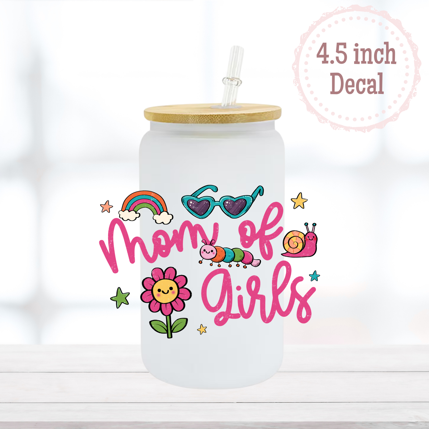 Mom of Girls UVDTF Decal