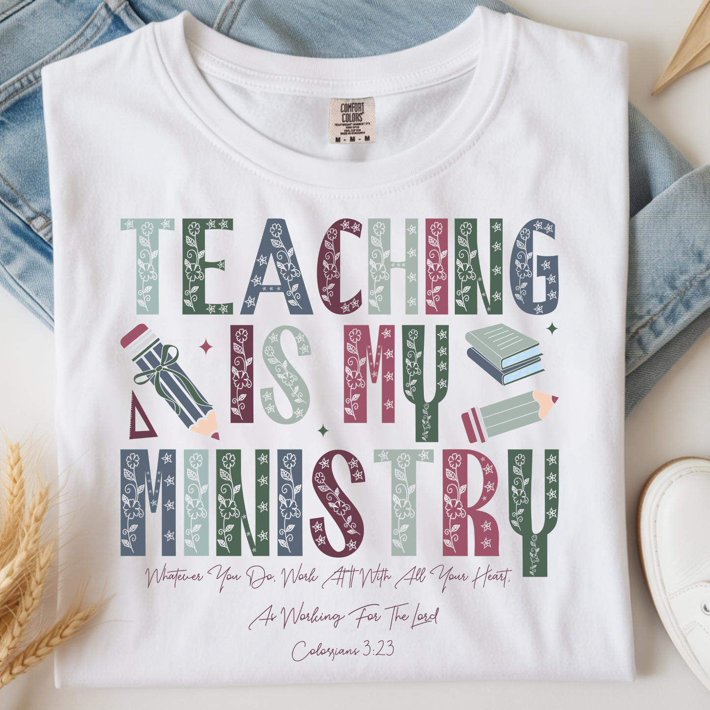 Teaching is my Ministry DTF Print