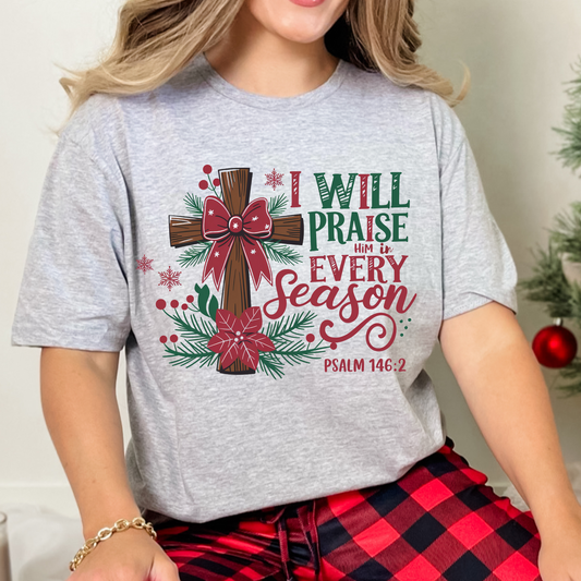 I Will Praise Him DTF Print