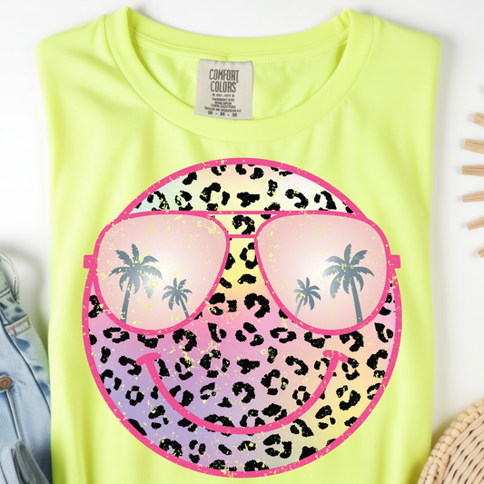 Smiley Summer DTF Print
