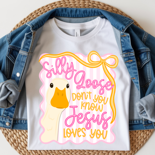 Silly Goose DTF Print