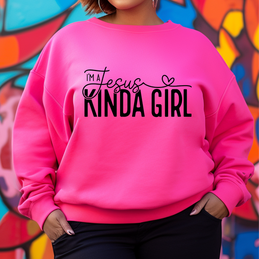 Jesus Kinda Girl DTF Print