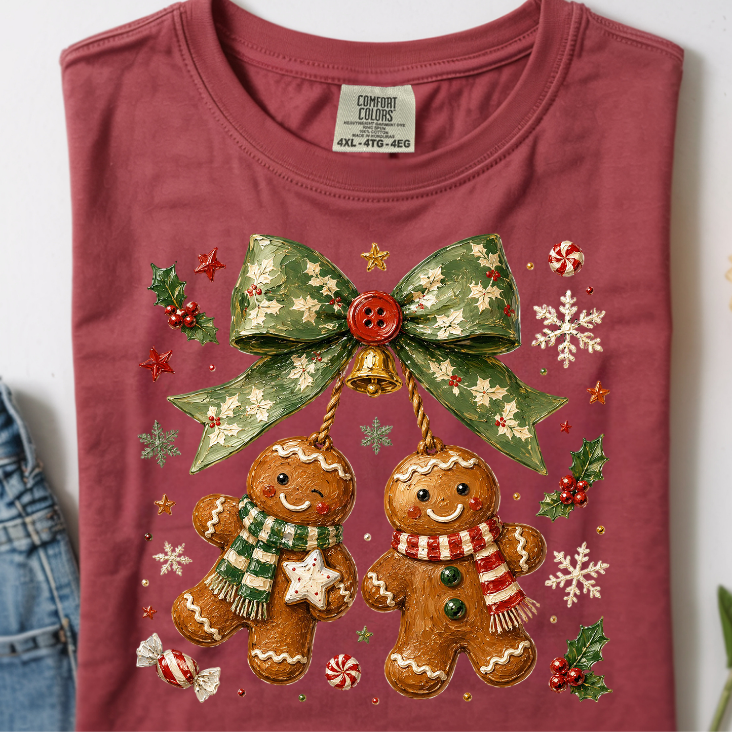 Gingerbreads DTF Print