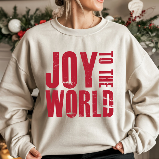 Joy to the World DTF Print