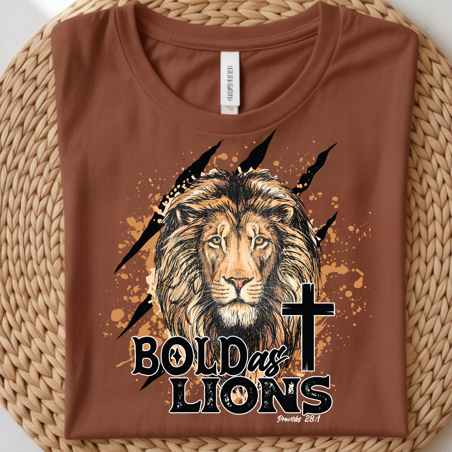 Bold As Lions DTF Print