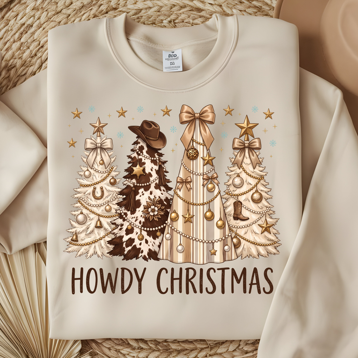 Howdy Christmas DTF Print