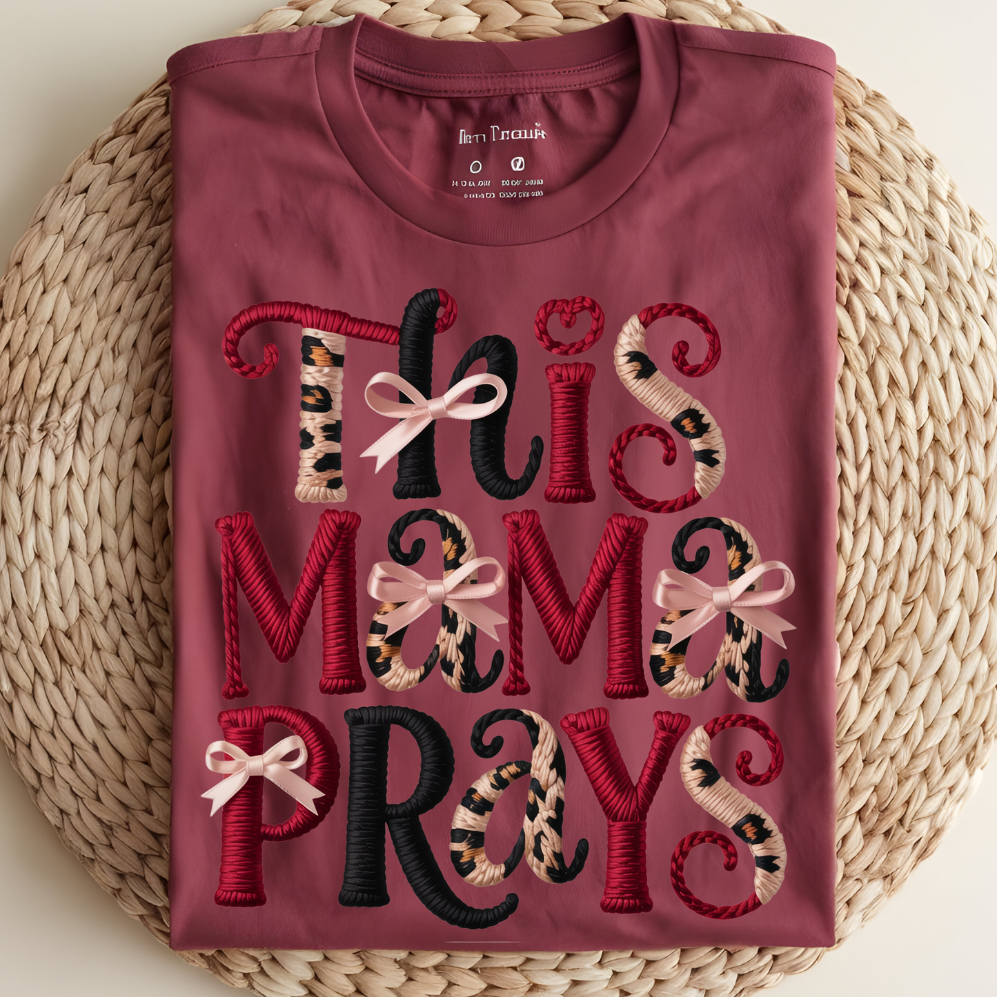This Mama Prays DTF Print