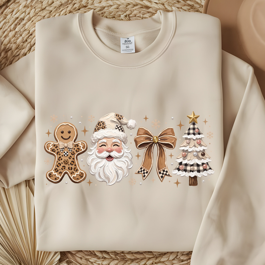 Boho Christmas DTF Print