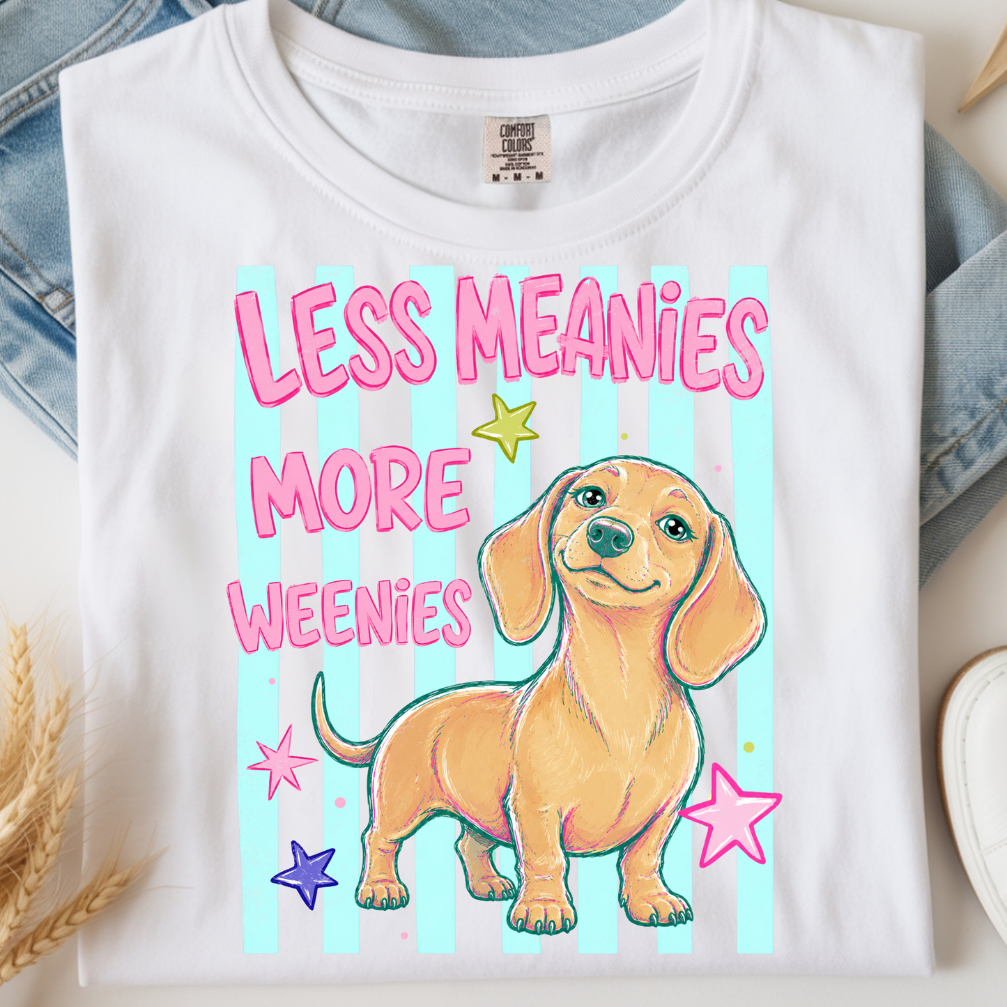 Less Meanies DTF Print Adult & Kids