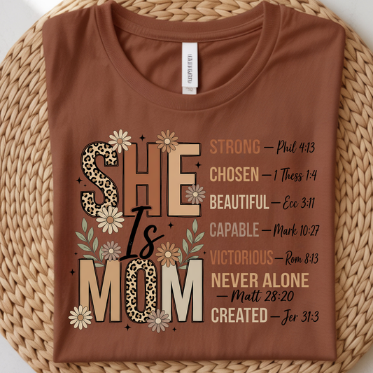 She is Mom DTF Print