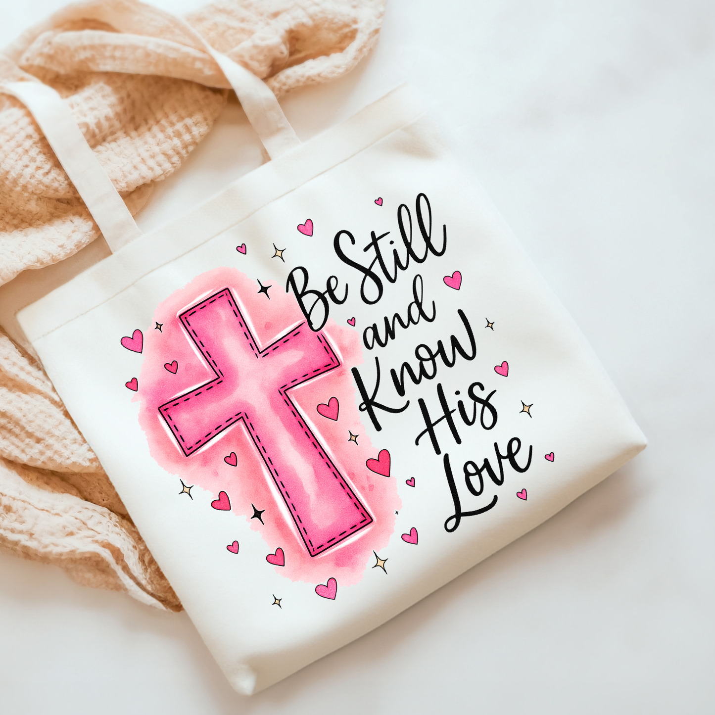Be Still Love DTF Print