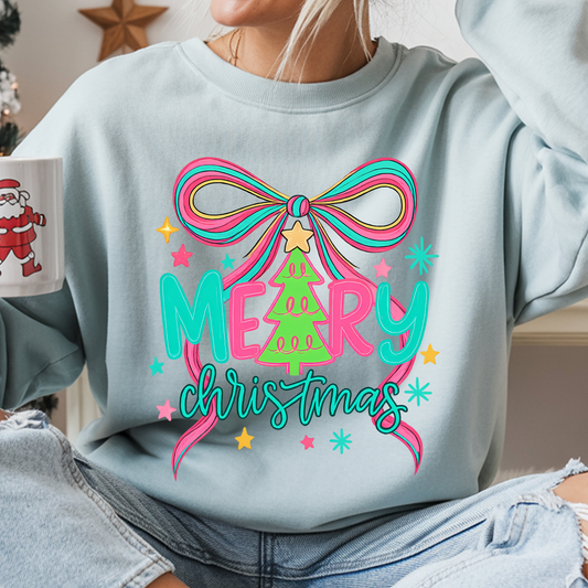 Merry Christmas DTF Print